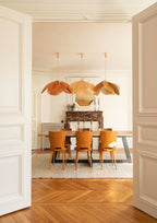 Mavelle Fabric Pendant Lamp-Moonnatur