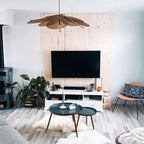 Mavelle Fabric Pendant Lamp-Moonnatur