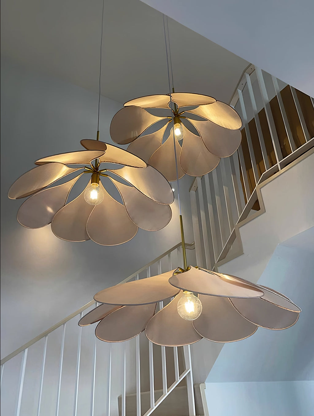 Mavelle Fabric Pendant Lamp-Moonnatur
