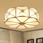 Ismara Glass Ceiling Light-Moonnatur