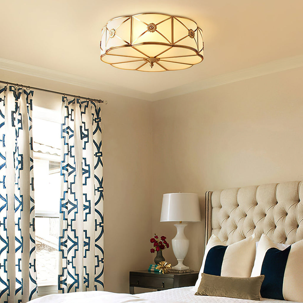Ismara Glass Ceiling Light-Moonnatur