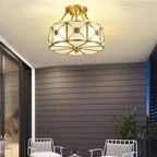Ismara Glass Ceiling Light-Moonnatur