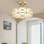 Ismara Glass Ceiling Light-Moonnatur