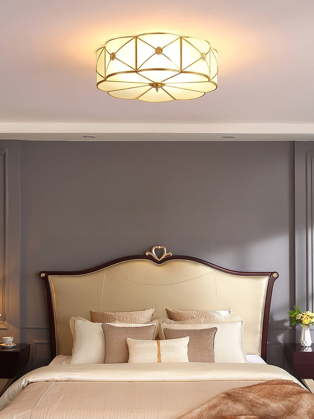 Ismara Glass Ceiling Light-Moonnatur