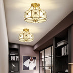 Ismara Glass Ceiling Light-Moonnatur