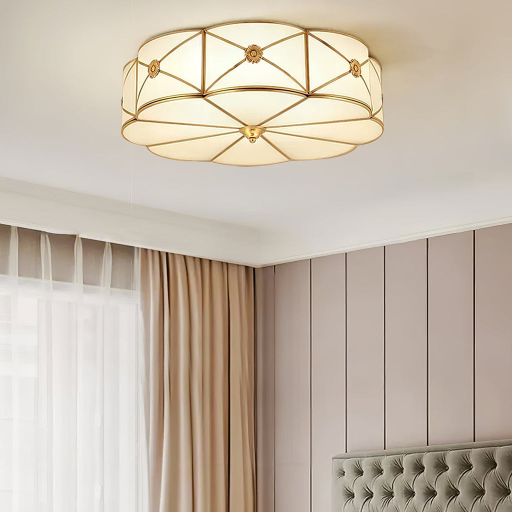 Ismara Glass Ceiling Light-Moonnatur
