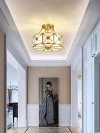 Ismara Glass Ceiling Light-Moonnatur
