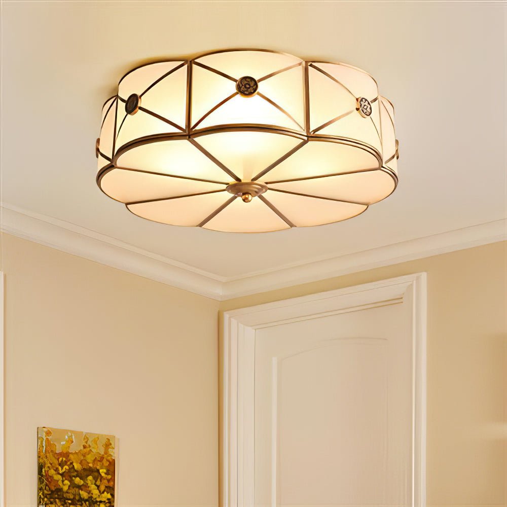 Ismara Glass Ceiling Light-Moonnatur