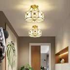 Ismara Glass Ceiling Light-Moonnatur