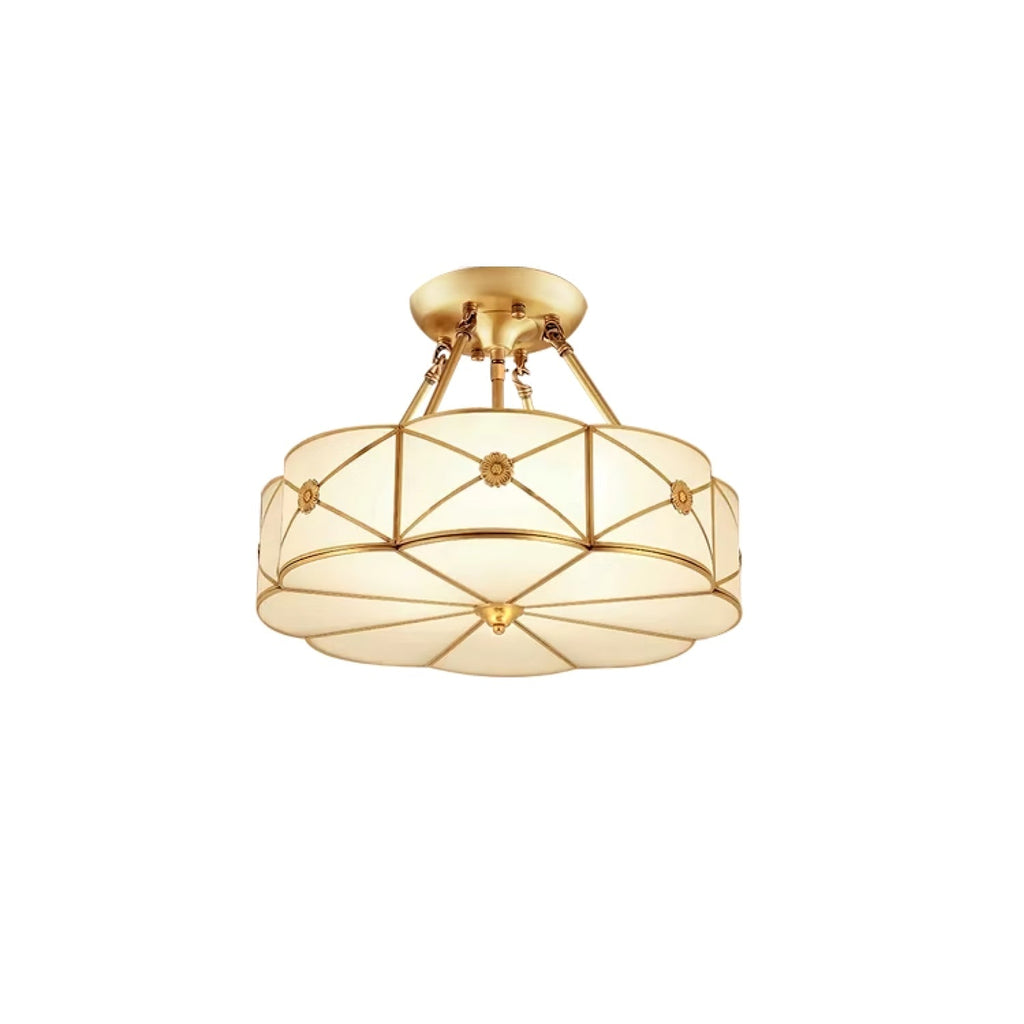 Ismara Glass Ceiling Light-Moonnatur