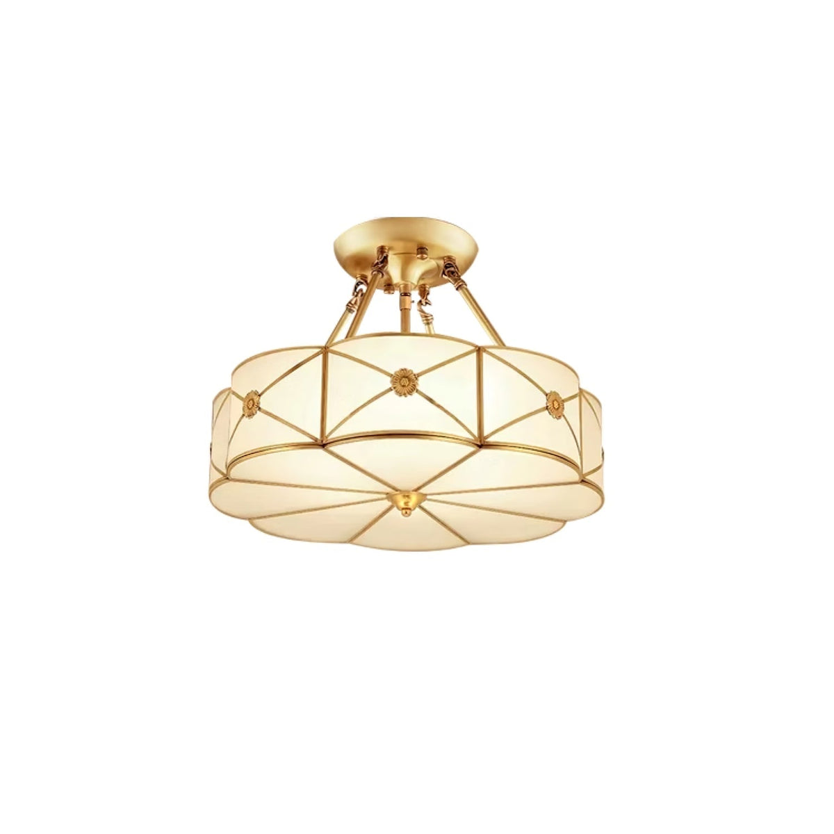 Ismara Glass Ceiling Light-Moonnatur