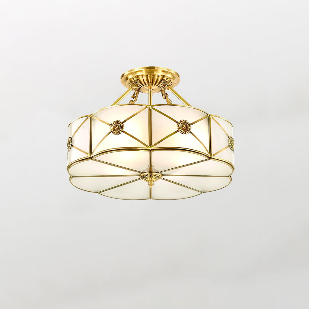 Ismara Glass Ceiling Light-Moonnatur