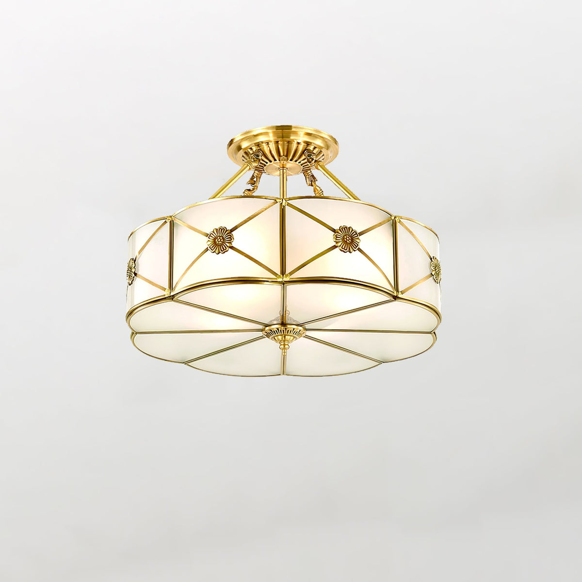 Ismara Glass Ceiling Light-Moonnatur