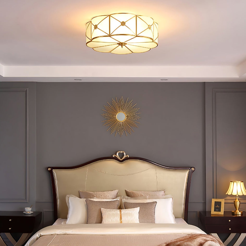 Ismara Glass Ceiling Light-Moonnatur