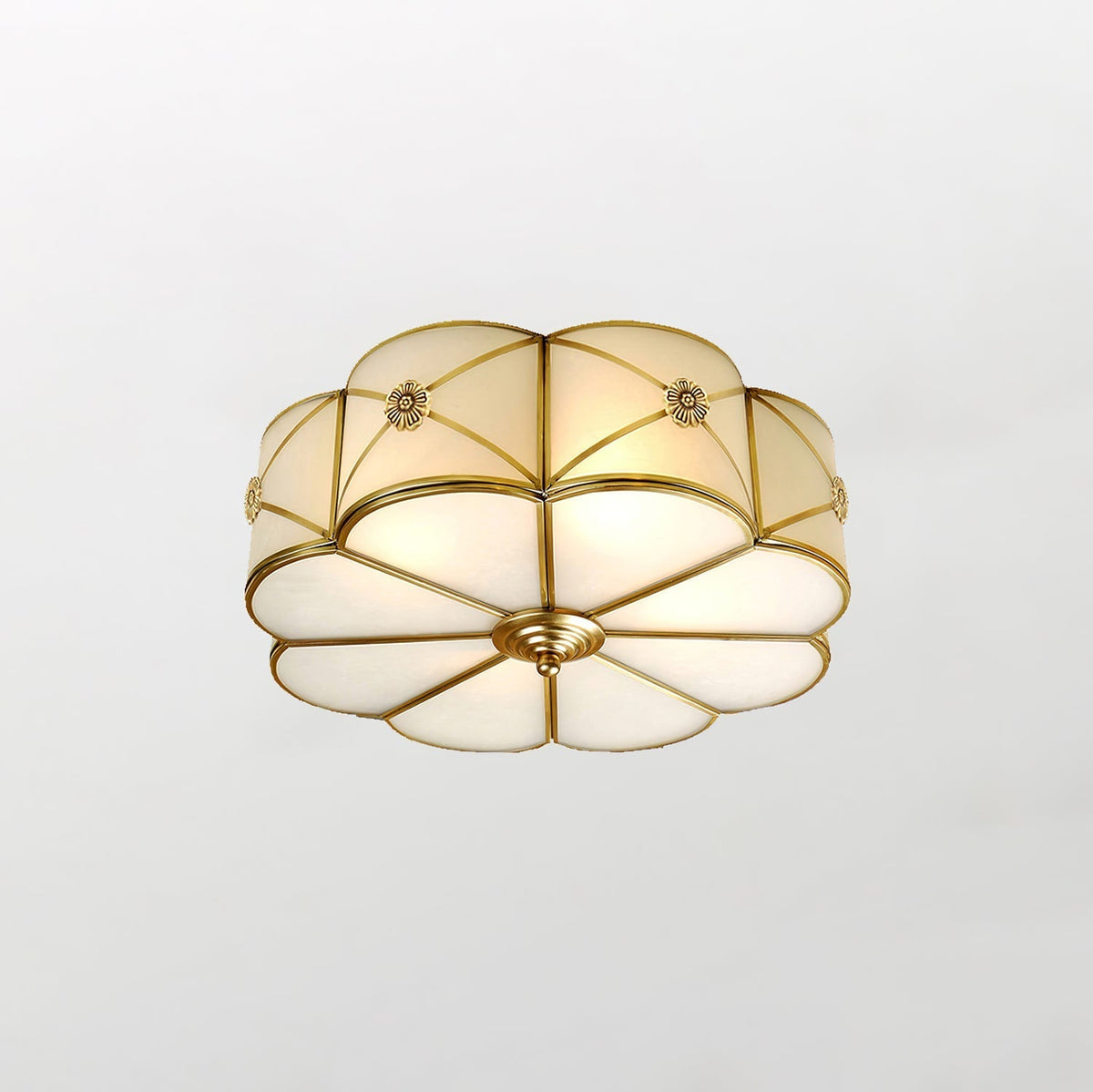 Ismara Glass Ceiling Light-Moonnatur