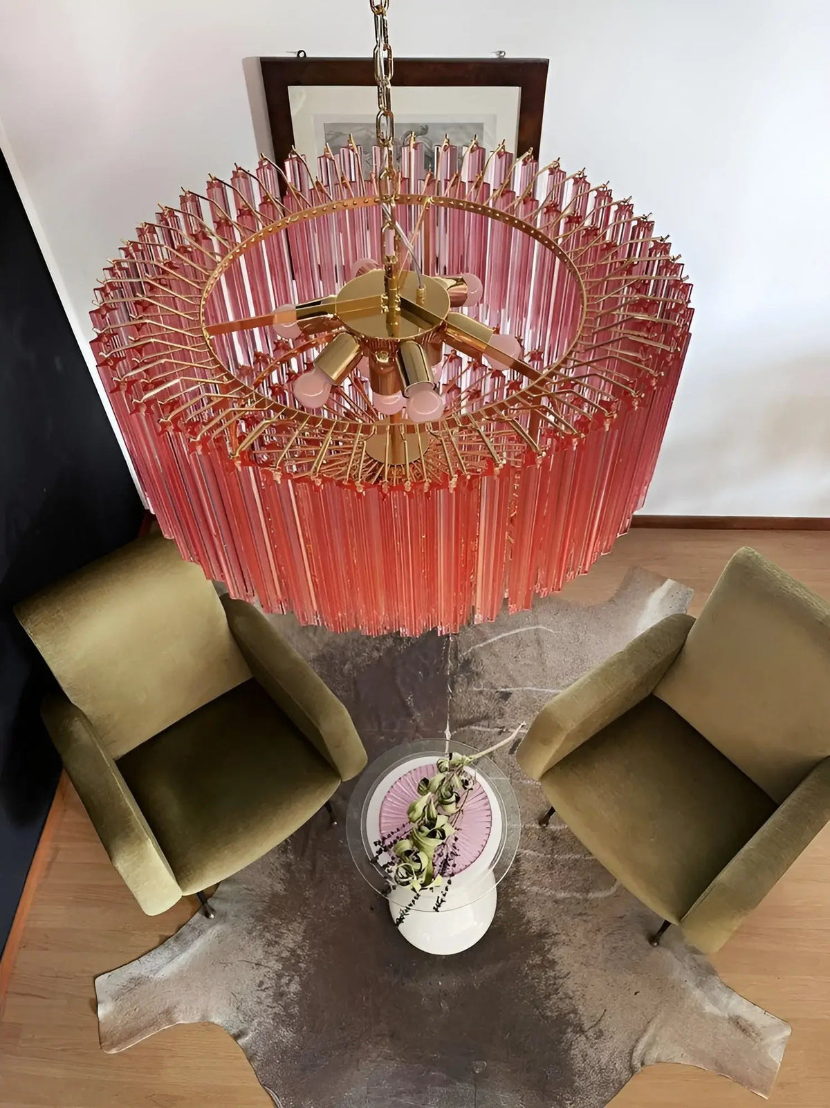 Weldenwick Glass Chandelier-Moonnatur