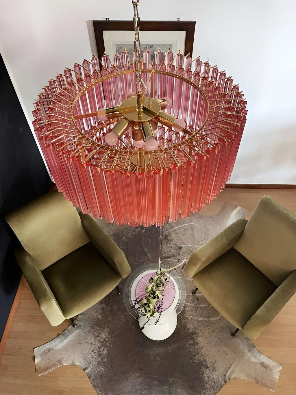 Weldenwick Glass Chandelier-Moonnatur