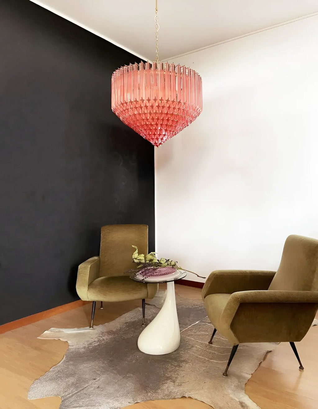 Weldenwick Glass Chandelier-Moonnatur