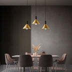 Casterhill Brass Pendant Light-Moonnatur