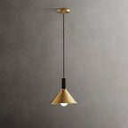 Casterhill Brass Pendant Light-Moonnatur