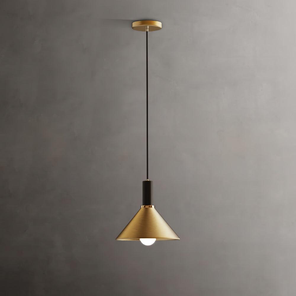 Casterhill Brass Pendant Light-Moonnatur
