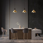 Casterhill Brass Pendant Light-Moonnatur