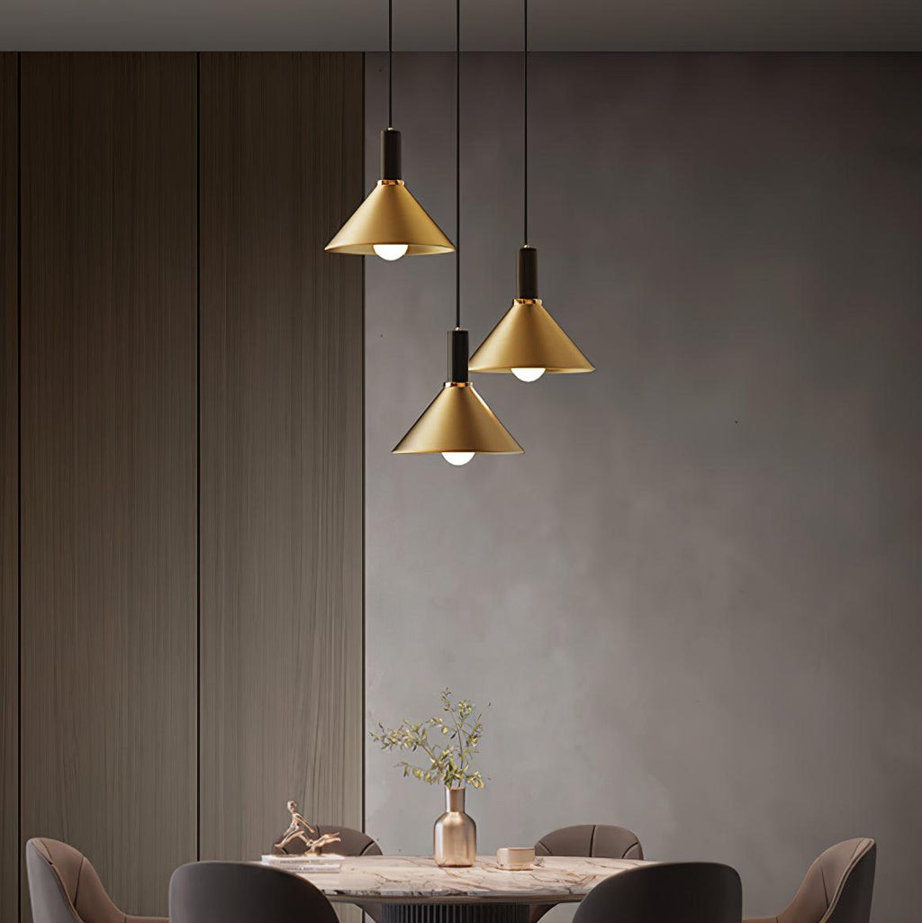 Casterhill Brass Pendant Light-Moonnatur