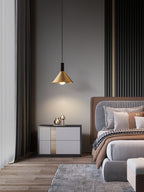 Casterhill Brass Pendant Light-Moonnatur