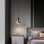 Casterhill Brass Pendant Light-Moonnatur