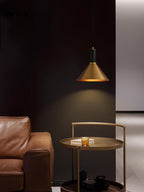 Casterhill Brass Pendant Light-Moonnatur