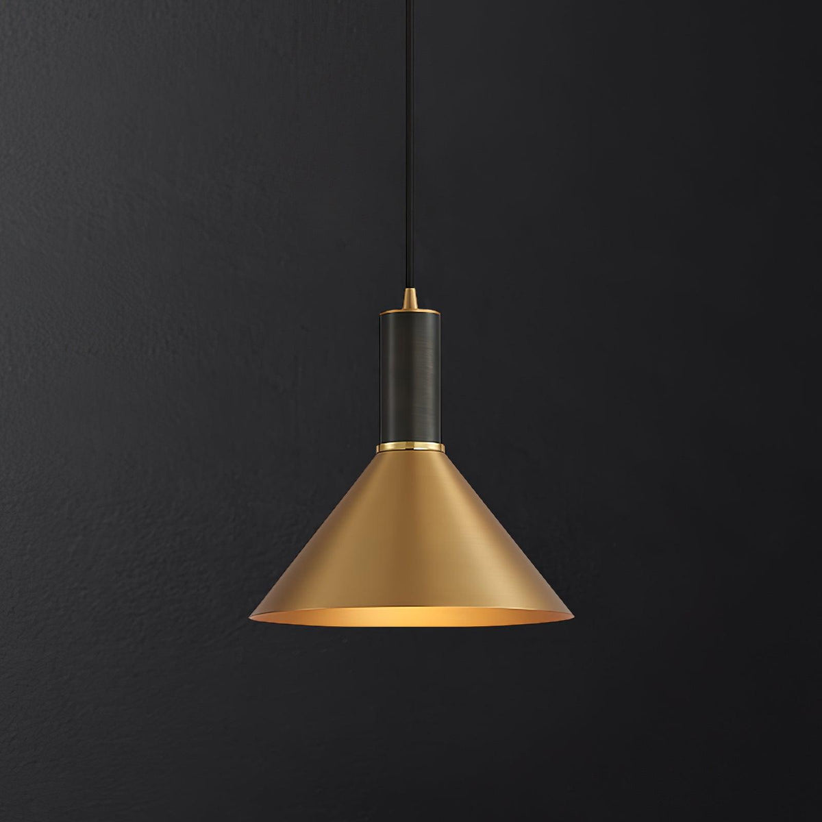 Casterhill Brass Pendant Light-Moonnatur