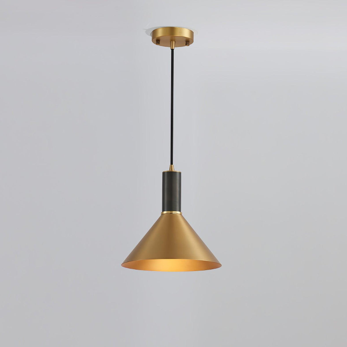 Casterhill Brass Pendant Light-Moonnatur