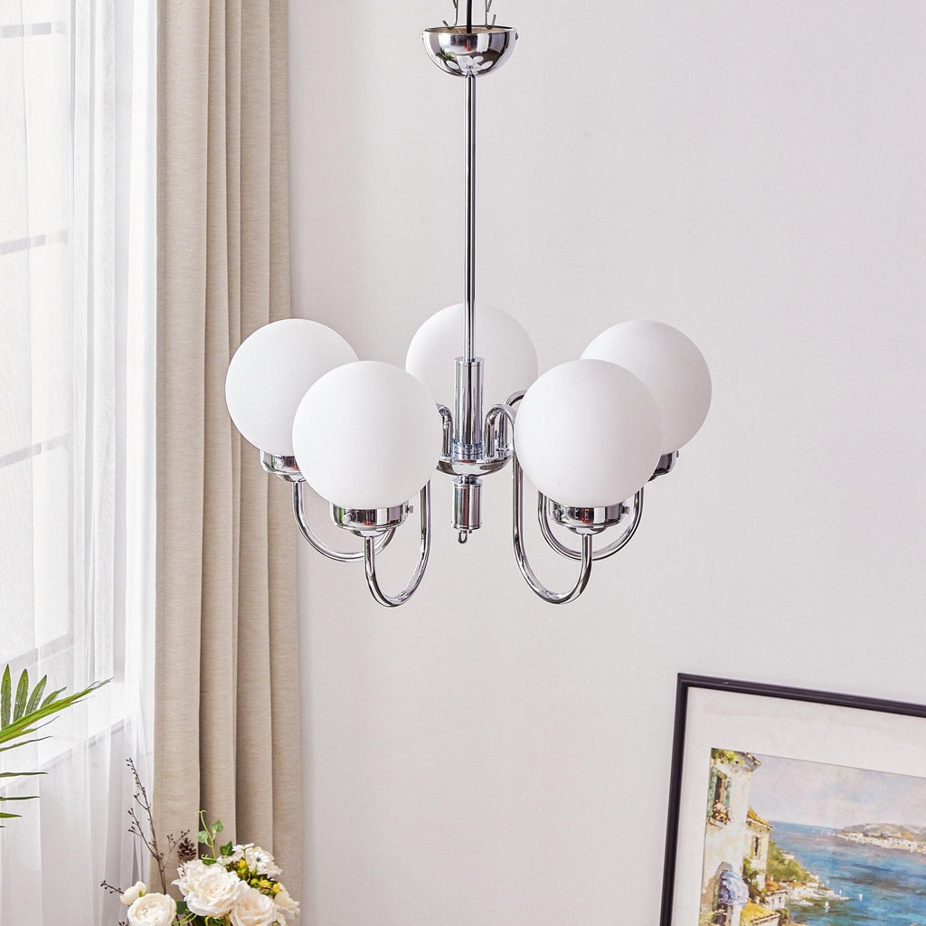 Laeliel Glass Chandelier-Moonnatur