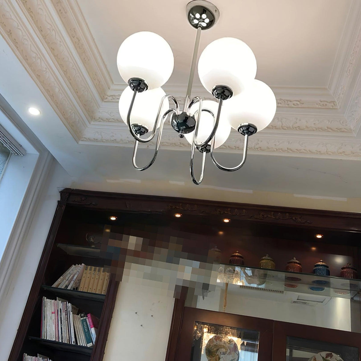 Laeliel Glass Chandelier-Moonnatur