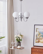Laeliel Glass Chandelier-Moonnatur