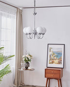 Laeliel Glass Chandelier-Moonnatur