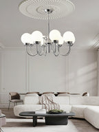 Laeliel Glass Chandelier-Moonnatur
