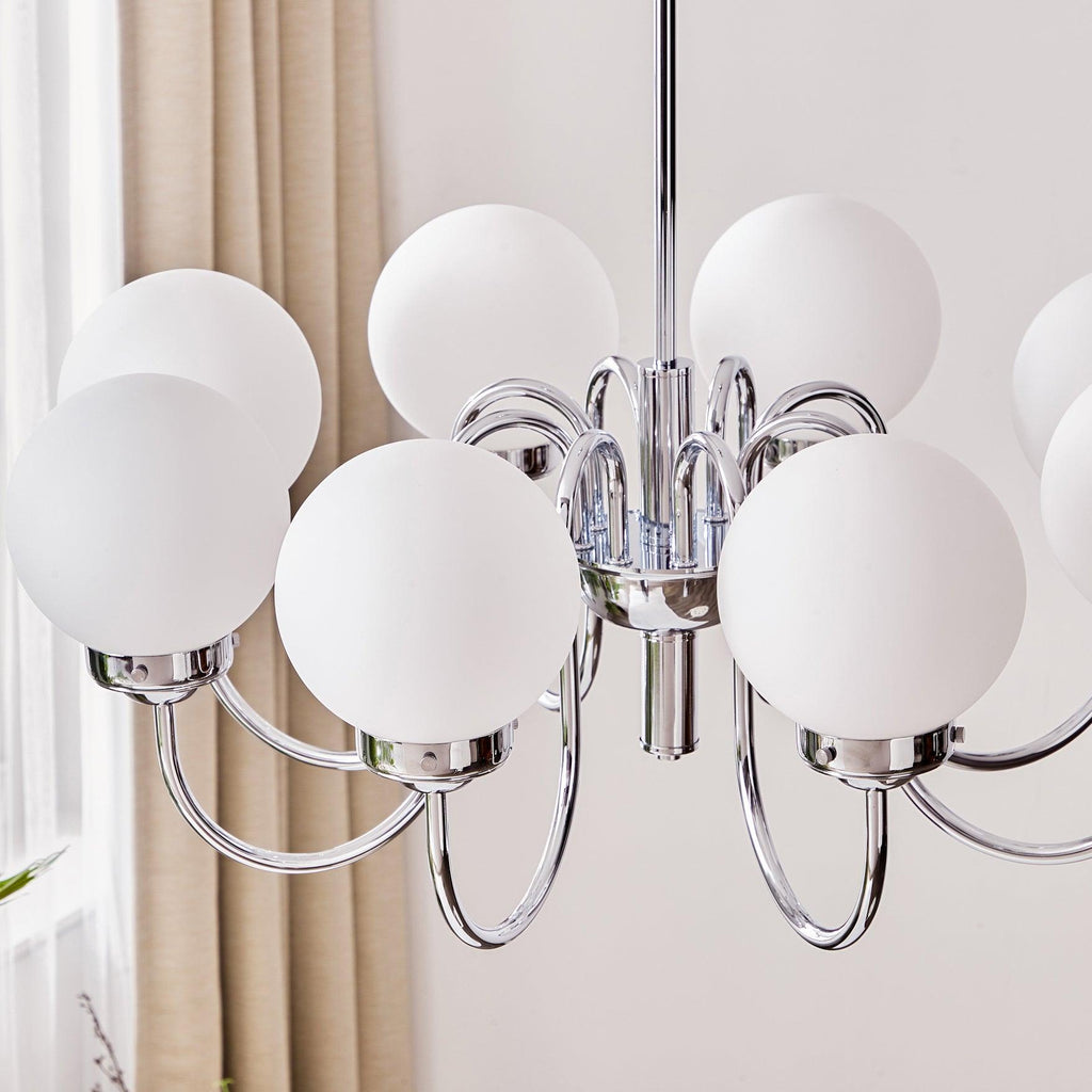 Laeliel Glass Chandelier-Moonnatur