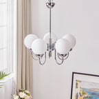 Laeliel Glass Chandelier-Moonnatur