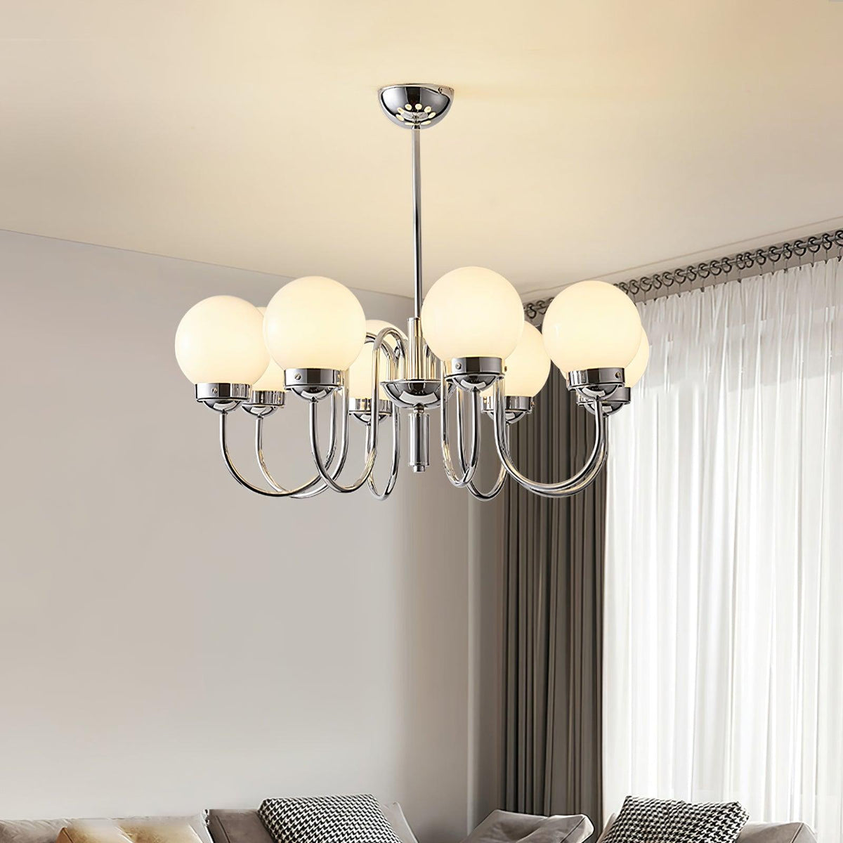 Laeliel Glass Chandelier-Moonnatur