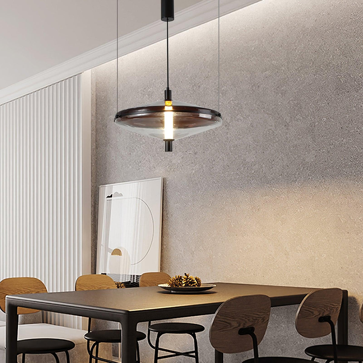 Pereneth Acrylic Pendant Light-Moonnatur