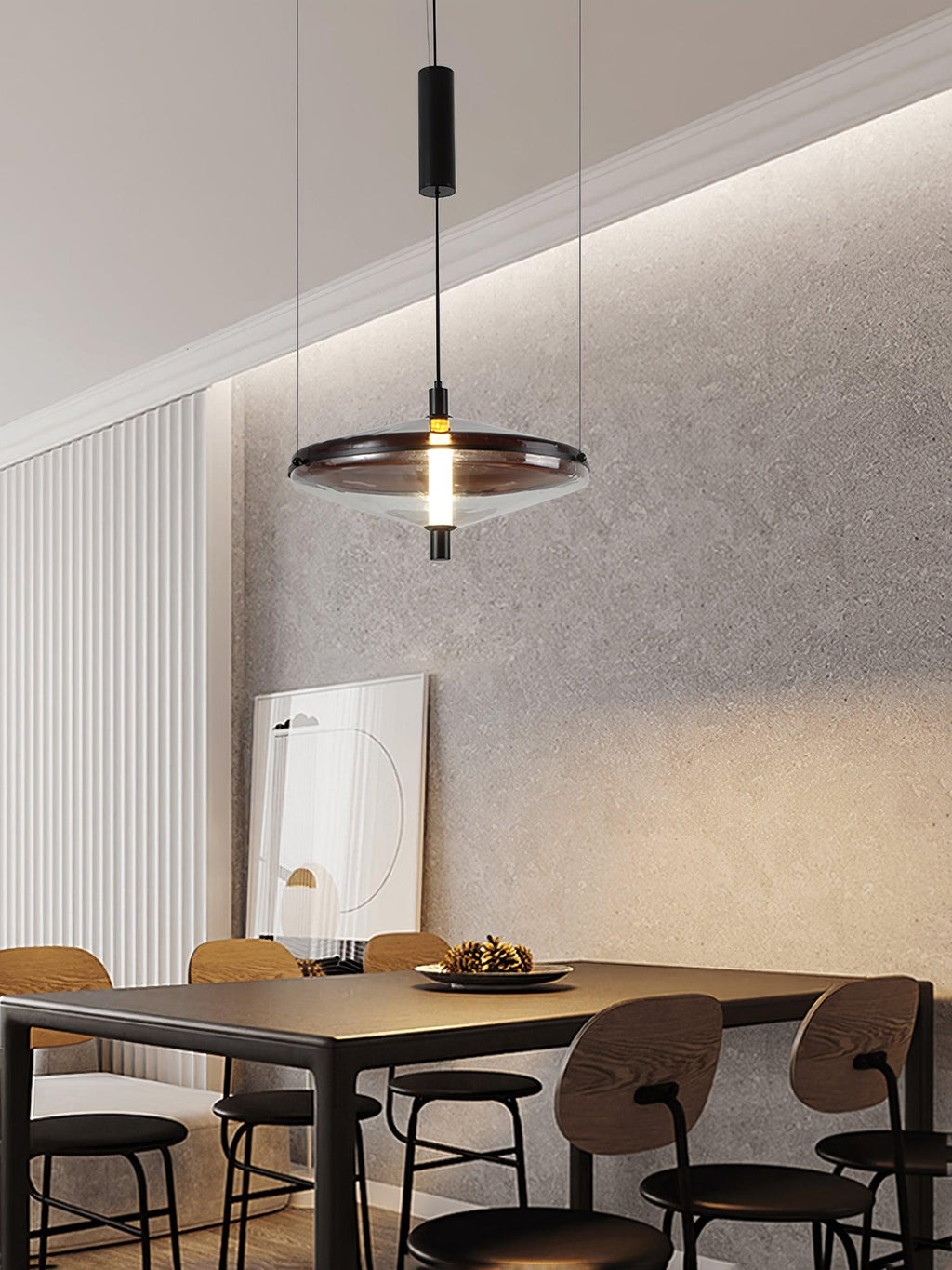 Pereneth Acrylic Pendant Light-Moonnatur
