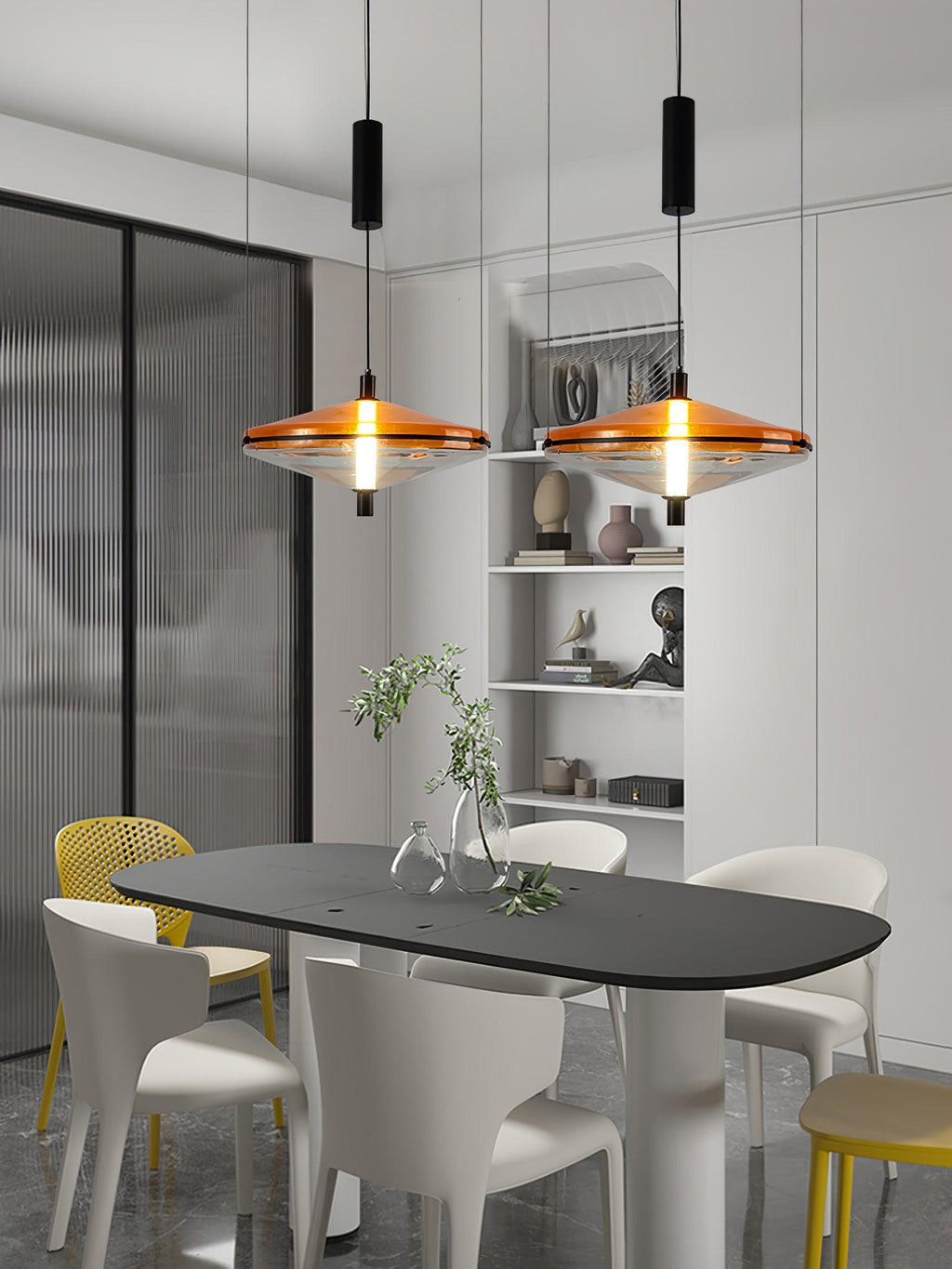 Pereneth Acrylic Pendant Light-Moonnatur