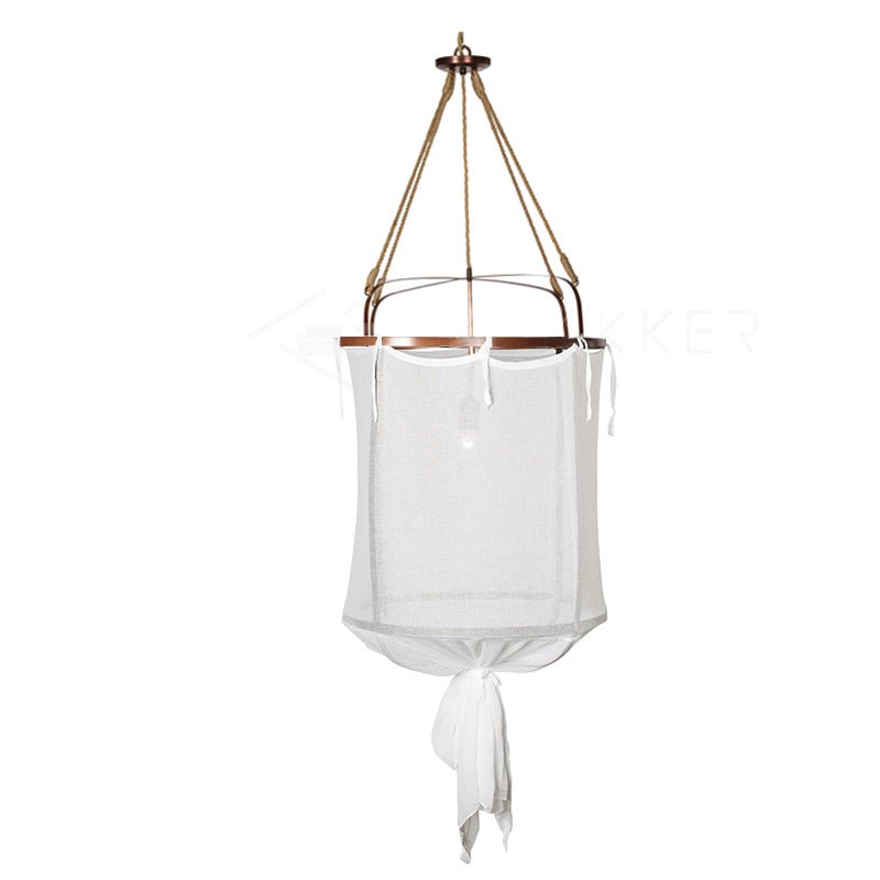Jisara Linen Pendant Light-Moonnatur