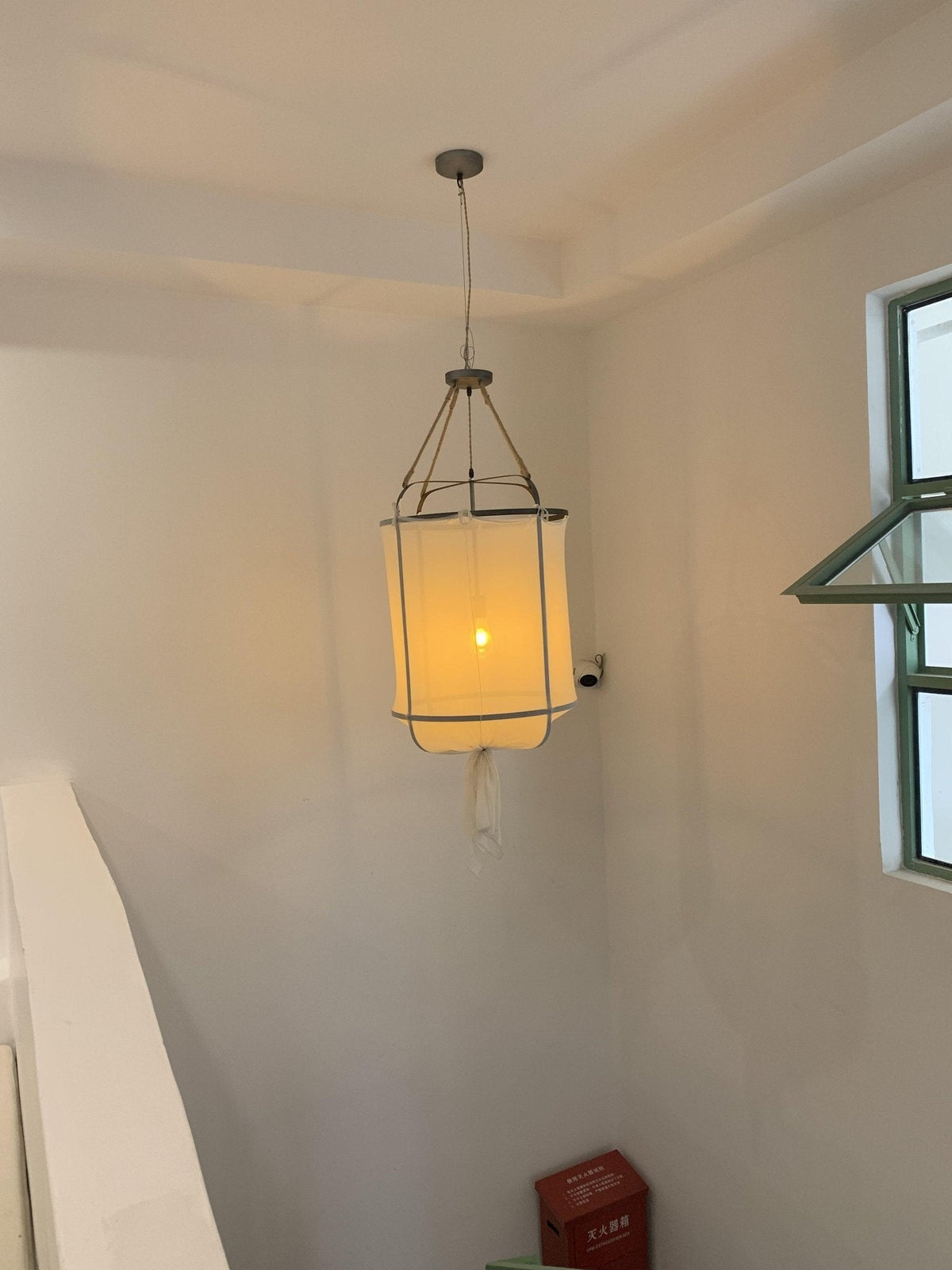 Jisara Linen Pendant Light-Moonnatur