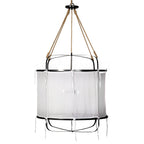 Jisara Linen Pendant Light-Moonnatur