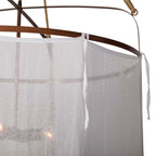Jisara Linen Pendant Light-Moonnatur