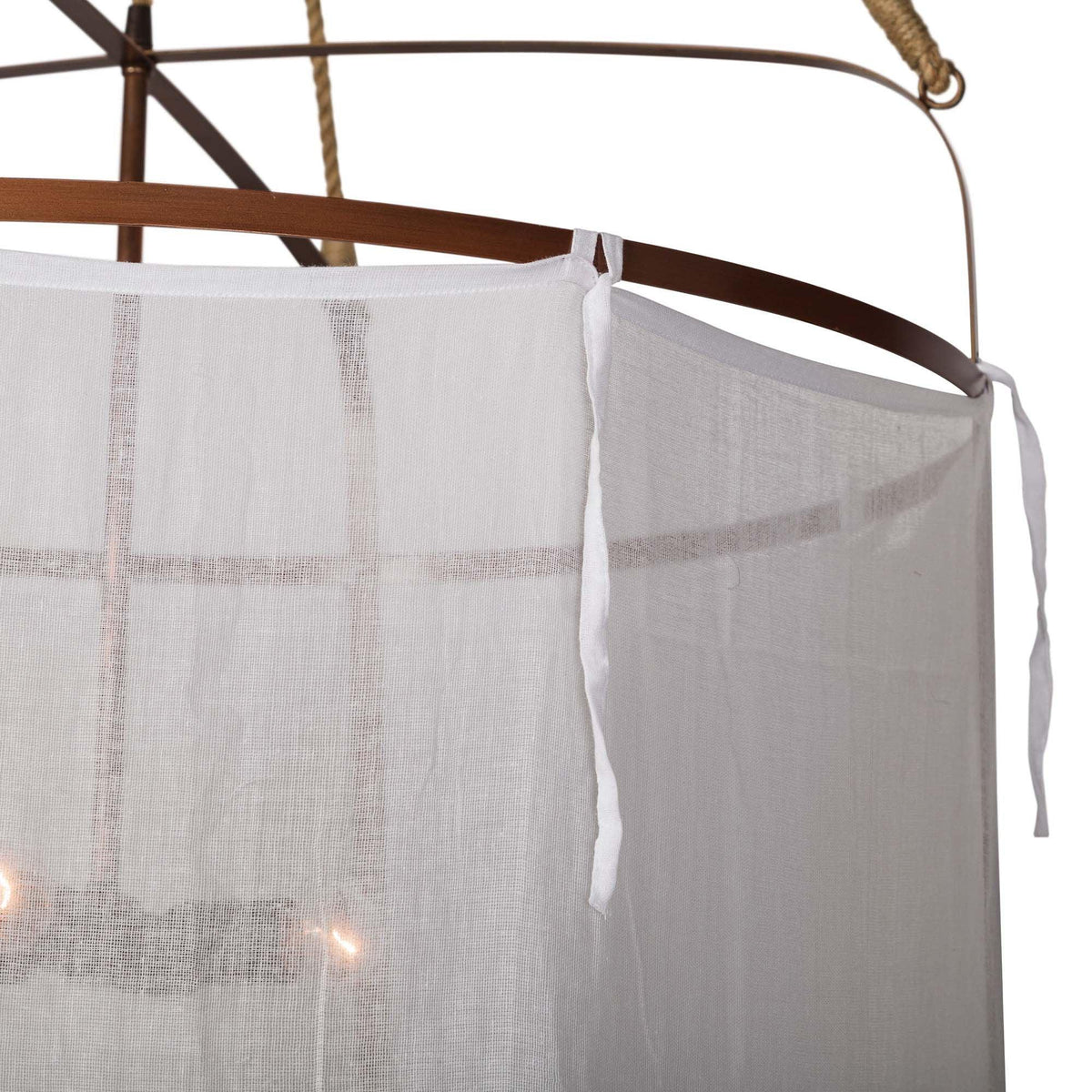 Jisara Linen Pendant Light-Moonnatur