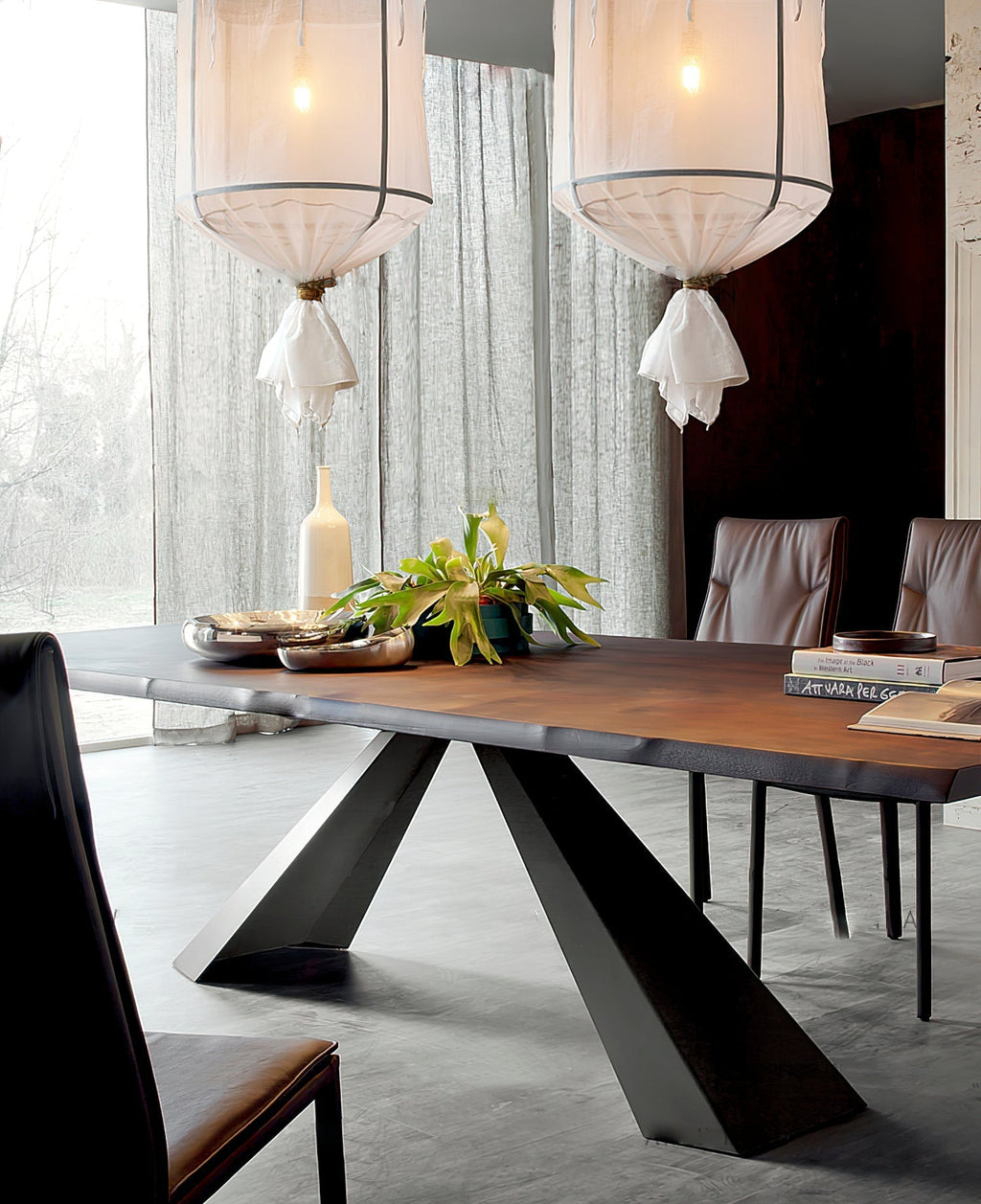 Jisara Linen Pendant Light-Moonnatur