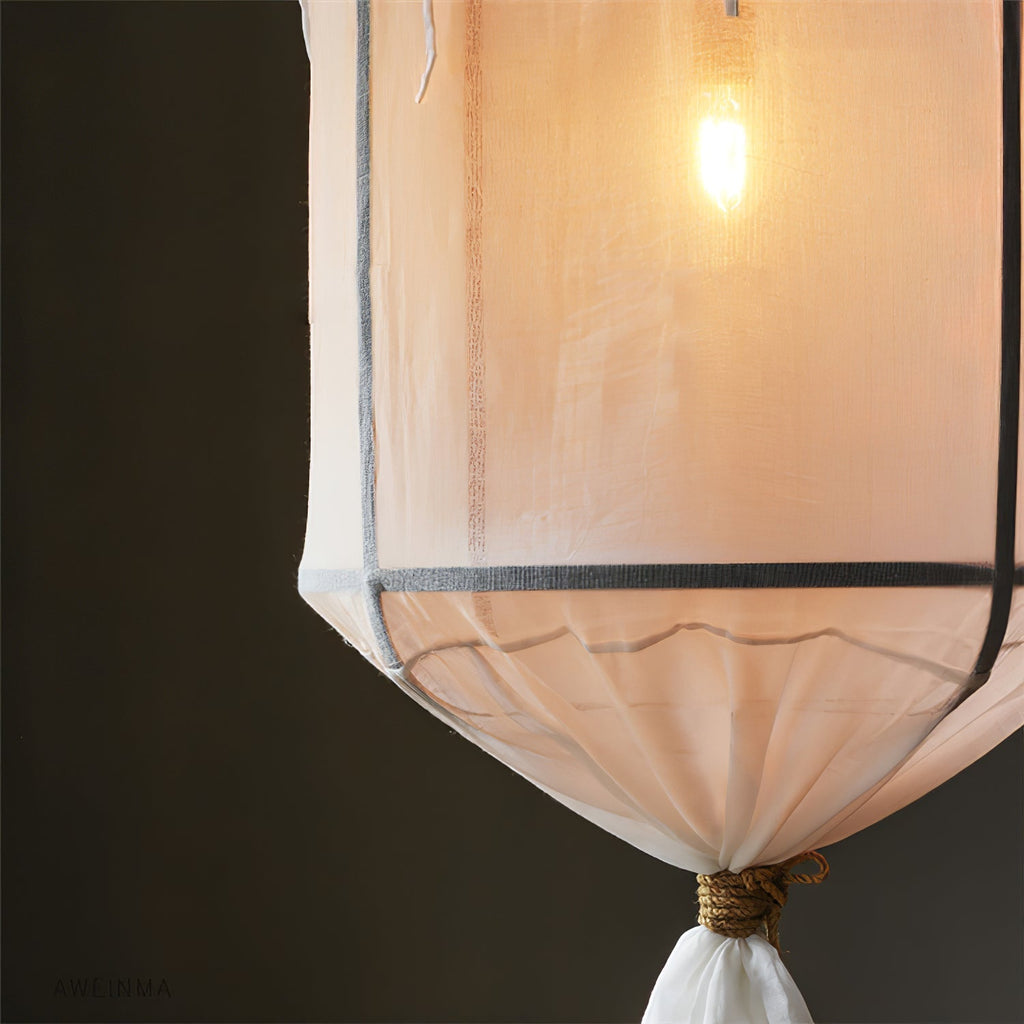 Jisara Linen Pendant Light-Moonnatur